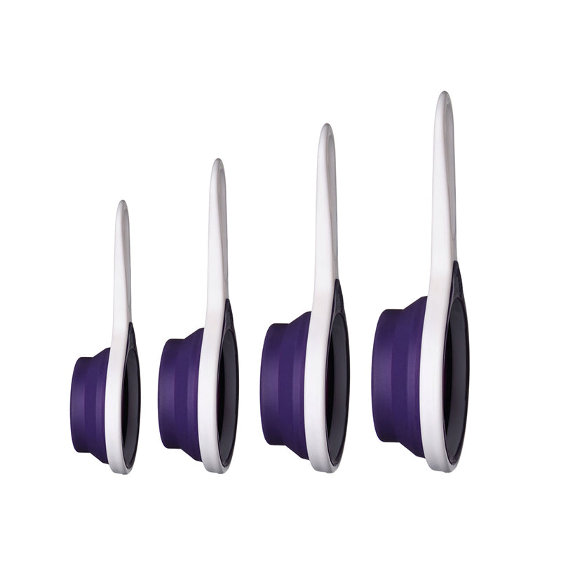 Zing Purple Silicone Measuring Cups