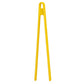 Zing Yellow Silicone Tongs - Premier Home