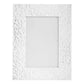 Geo White 5in x 7in Photo Frame - Premier Home