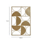 Gold Metal Wall Art dimensions and measurements