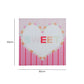 Pink Glass Wall Art dimensions and product measurements