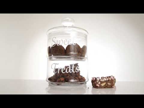 Stackable 2pc Storage Jar