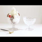 Fleur Clear Glass Sundae Dishes - Set Of 2