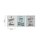 Set of 3 Wooden Quote Wall Plaques dimensions and measurements