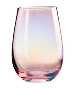 Frosted Deco highball glasses