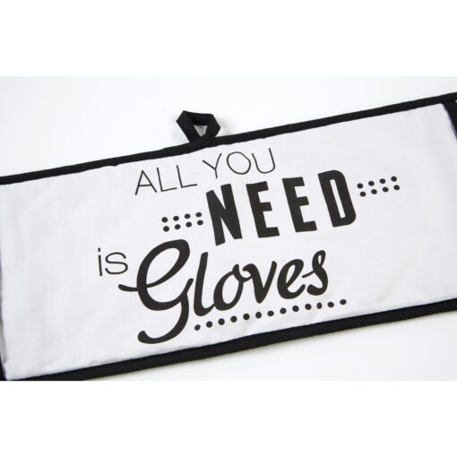 Pun And Games Double Oven Glove